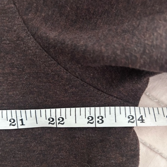 Jared Lang Men’s 1/4 Zip Pullover Brown Sweater Size Large - Picture 6 of 8